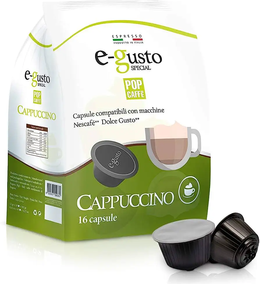 Pop Caffè 16 capsule Nescafè Dolce Gusto Cappuccino