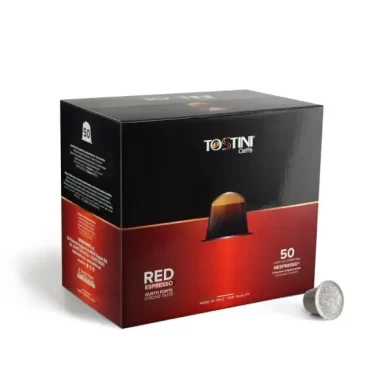 Tostini Red 50 Capsule Sistema Nespresso®