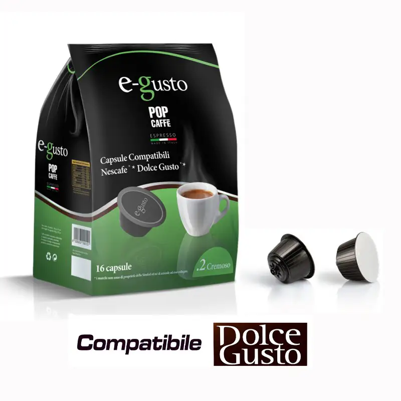 Pop Caffè 16 capsule Nescafè Dolce Gusto Cremoso