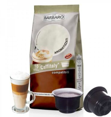 Bevanda Mokaccino Barbaro compatibili Caffitaly 10 caps.